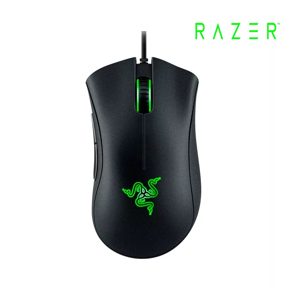 MOUSE RAZER DEATHADDER ESSENTIAL, OPTICO 6400 DPI 5 BOTONES PROGRAMABLES