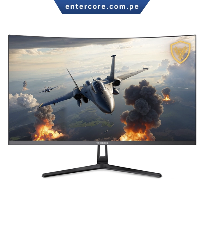 MONITOR MICRONICS BRICKELL DG27FC 27" 75HZ FHD VA HDMI CURVO
