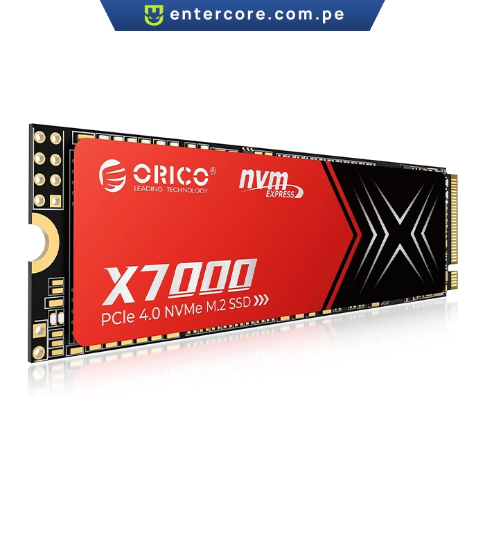 ALMACENAMIENTO SOLIDO ORICO X7000 1TB 7450MB/s PCIe 4.0 M.2