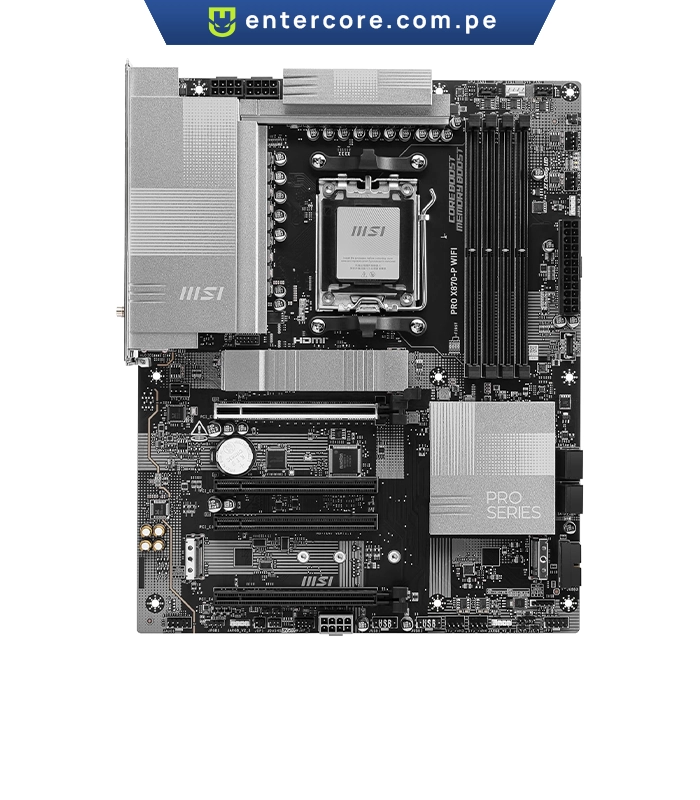 PLACA MADRE MSI PRO X870-P WiFi7 V1 9000/8000/7000, AM5, DDR5, PCIe 5.0, M.2 Gen5