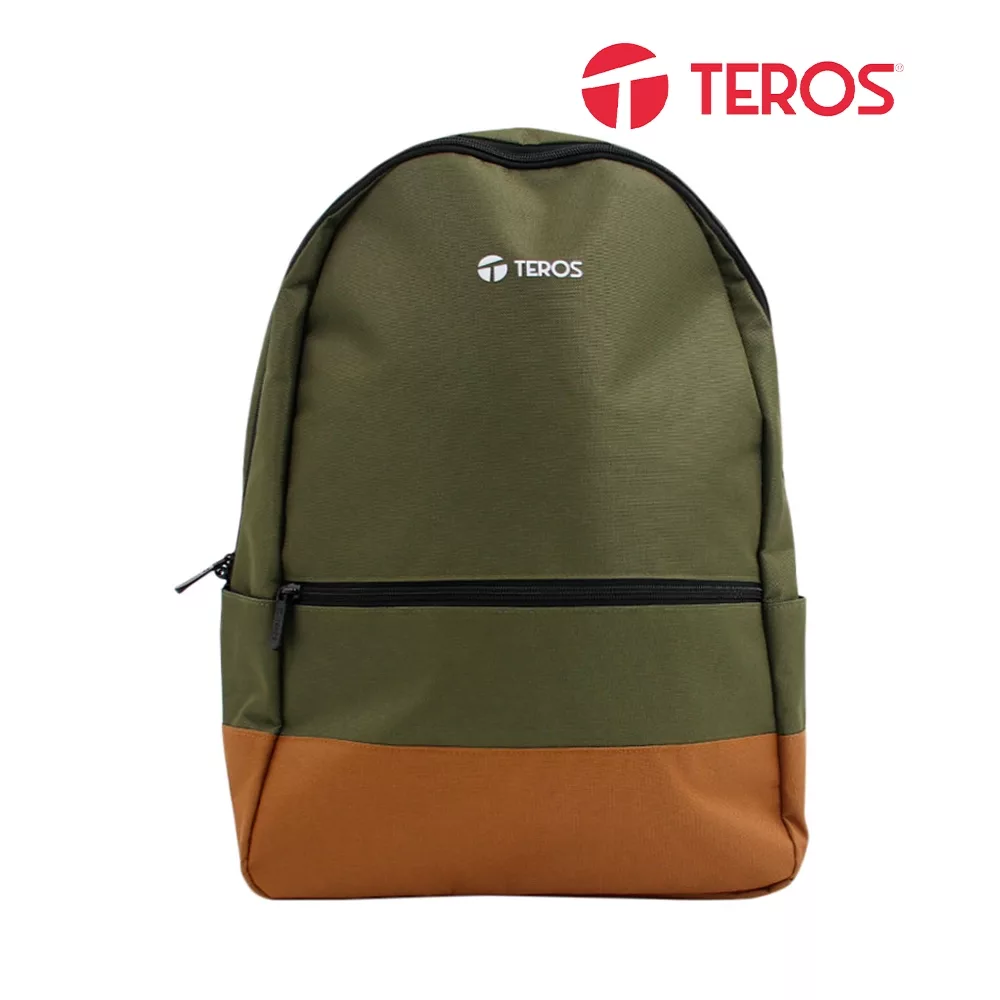 Mochila TEROS TE-ACS9021 Green/Brow 15.6"