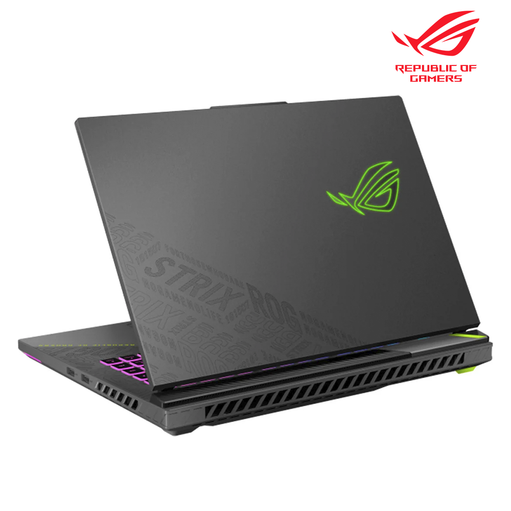 LAPTOP ASUS ROG STRIX G16 G614PM-RV221W GAMING AMD RYZEN 9 8940HX 512GB SSD 16GB 16" (1920x1200) 165Hz NVIDIA RTX 5060 8GB NUMBERTOUCH