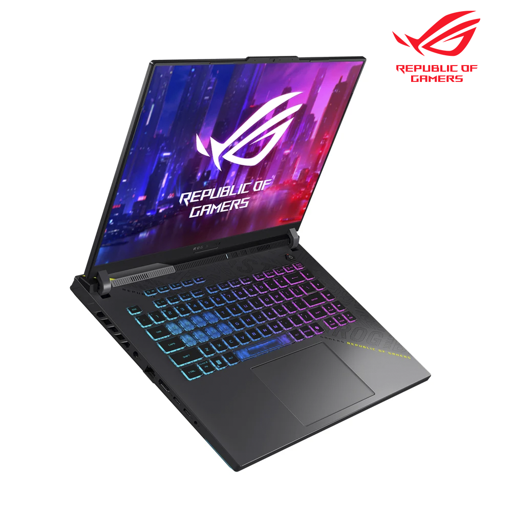 LAPTOP ASUS ROG STRIX G16 G614PM-RV221W GAMING AMD RYZEN 9 8940HX 512GB SSD 16GB 16" (1920x1200) 165Hz NVIDIA RTX 5060 8GB NUMBERTOUCH
