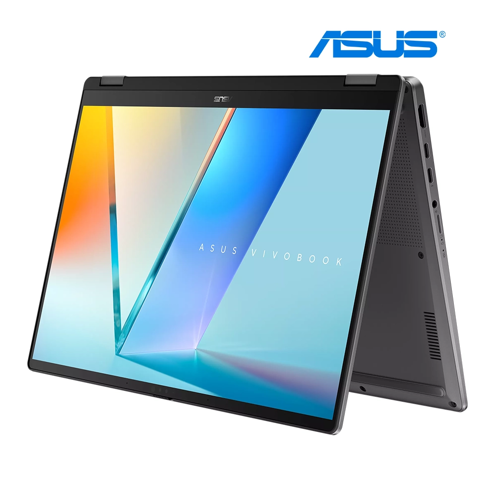 LAPTOP ASUS VIVOBOOK FLIP TP3407SA-DS74T 2-IN-1 INTEL CORE ULTRA 7 256V 1TB SSD 16GB DDR5 14 WUXGA OLED (1920X1200) TOUCHSCREEN WIN11 JADE GREY