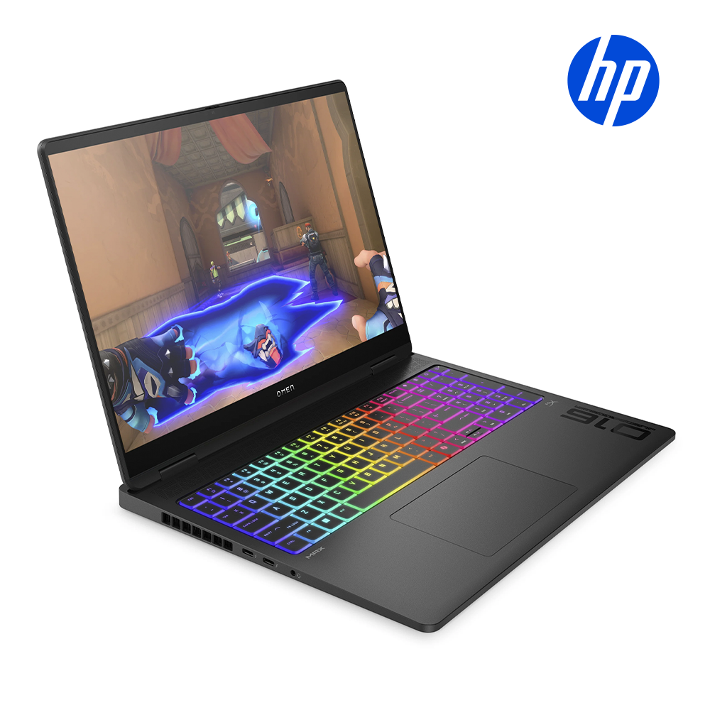 LAPTOP HP OMEN MAX 16-AK0098NR GAMING RYZEN 9 375HX 32GB DDR5 1TB SSD 16" WQXGA(2560x1600) 240Hz NVIDIA RTX 5080 16GB SHADOW BLACK TECLADO ILUMINADO