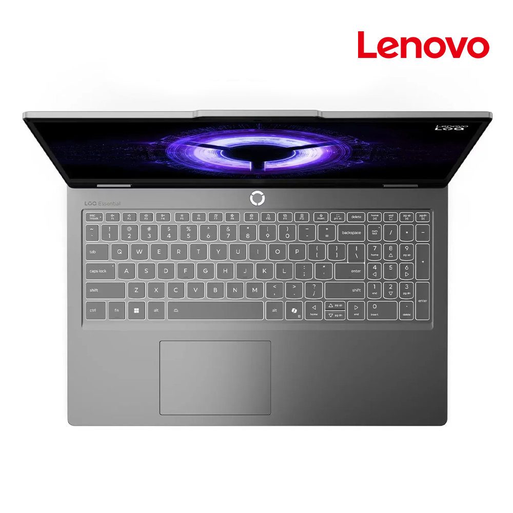 LAPTOP LENOVO LOQ ESSENTIAL 15IRX11 INTEL CORE i7 13650HX 16GB DDR5 512GB SSD 15.6" FHD (1920x1080) 144HZ NVIDIA RTX 5060 8GB COLOR LUNA GREY
