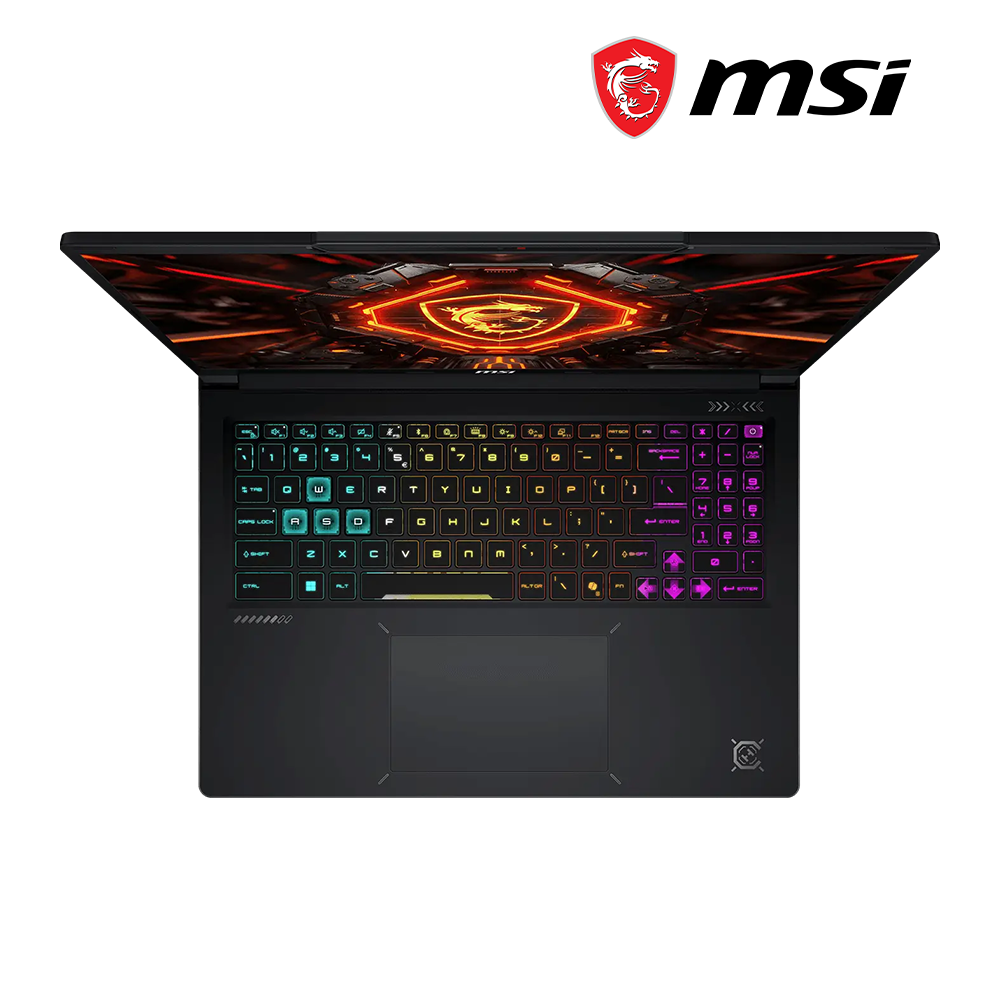 LAPTOP MSI CROSSHAIR 16HX E14WGK-038US INTEL CORE i9 14900HX 16GB DDR5 512GB 16" QHD (2560X1600) 240HZ NVIDIA RTX 5070 8GB COLOR BLACK