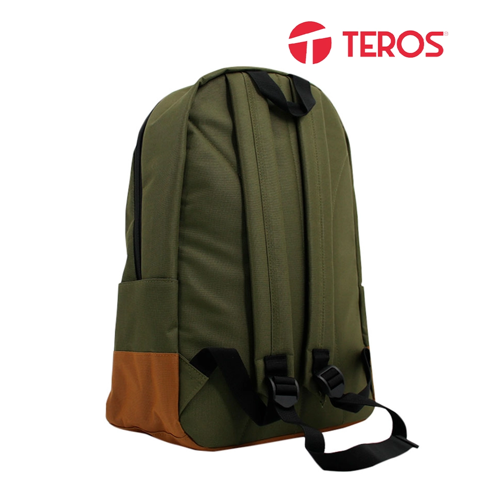 Mochila TEROS TE-ACS9021 Green/Brow 15.6"