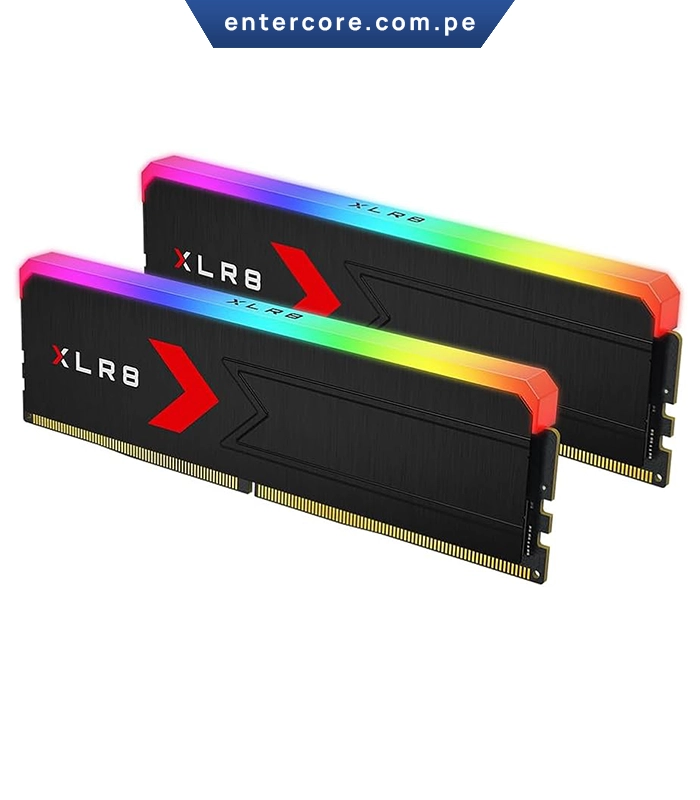 MEMORIA RAM PNY XLRB 32GB (2X16GB) 6000MHZ CL36 RGB DDR5 XMP/EXPO BLACK