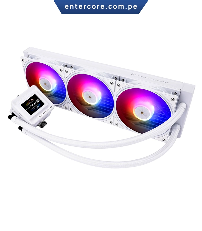 REFRIGERACION LIQUIDA THERMALRIGHT FW360 SE ARGB WHITE C/PANTALLA
